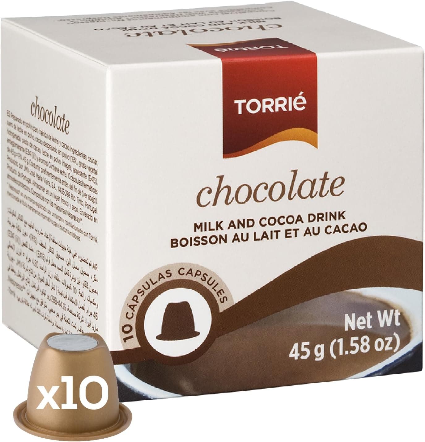 Chocolate Nespresso® Compatible Coffee Machine Pods