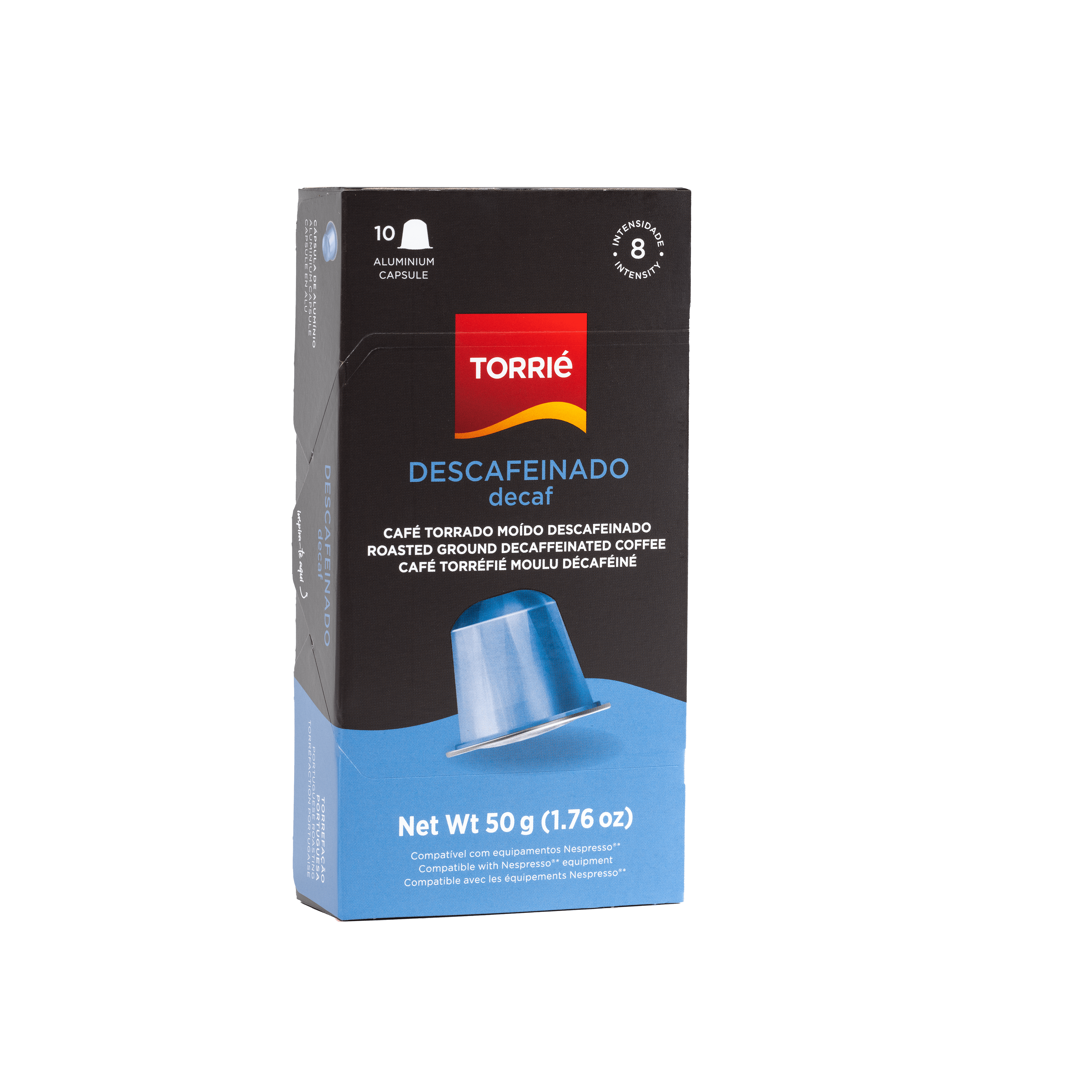 Decaf Aluminium Nespresso® Compatible Coffee Pods