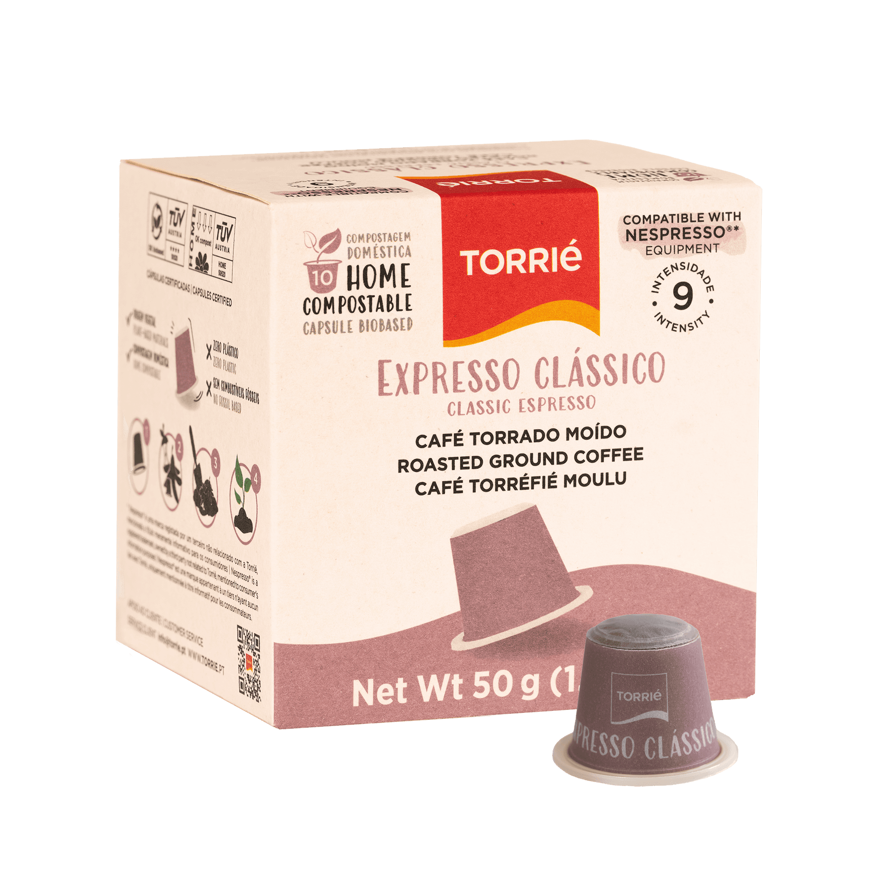 Home Compostable - Classic Taste - Nespresso® Compatible Biodegradable Coffee Pods