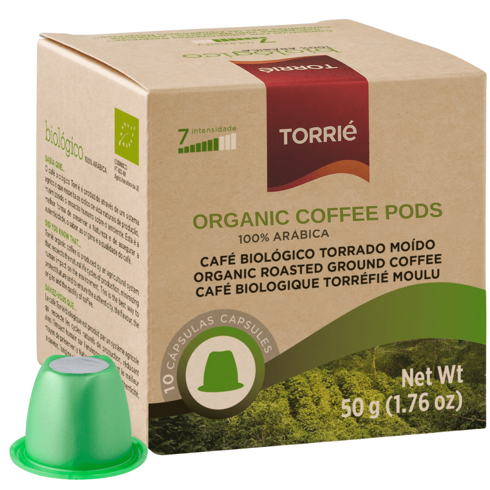 Organic Coffee Nespresso® Compatible Pods